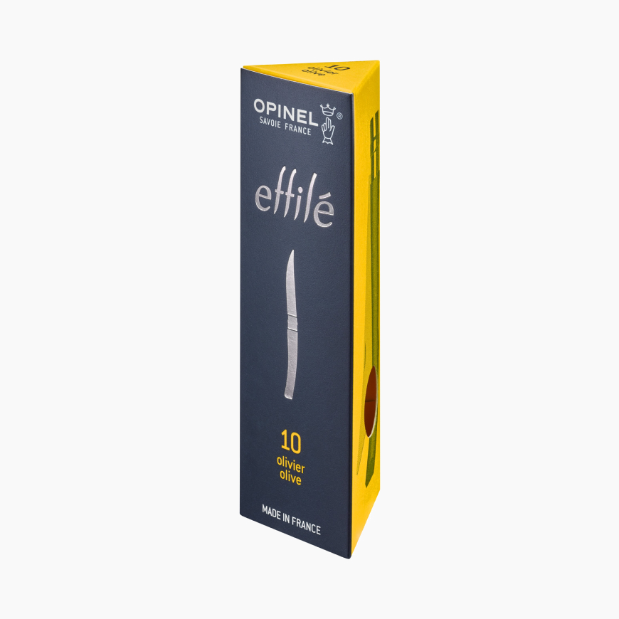 Effilé 10 Olivenholz - Neue Version
