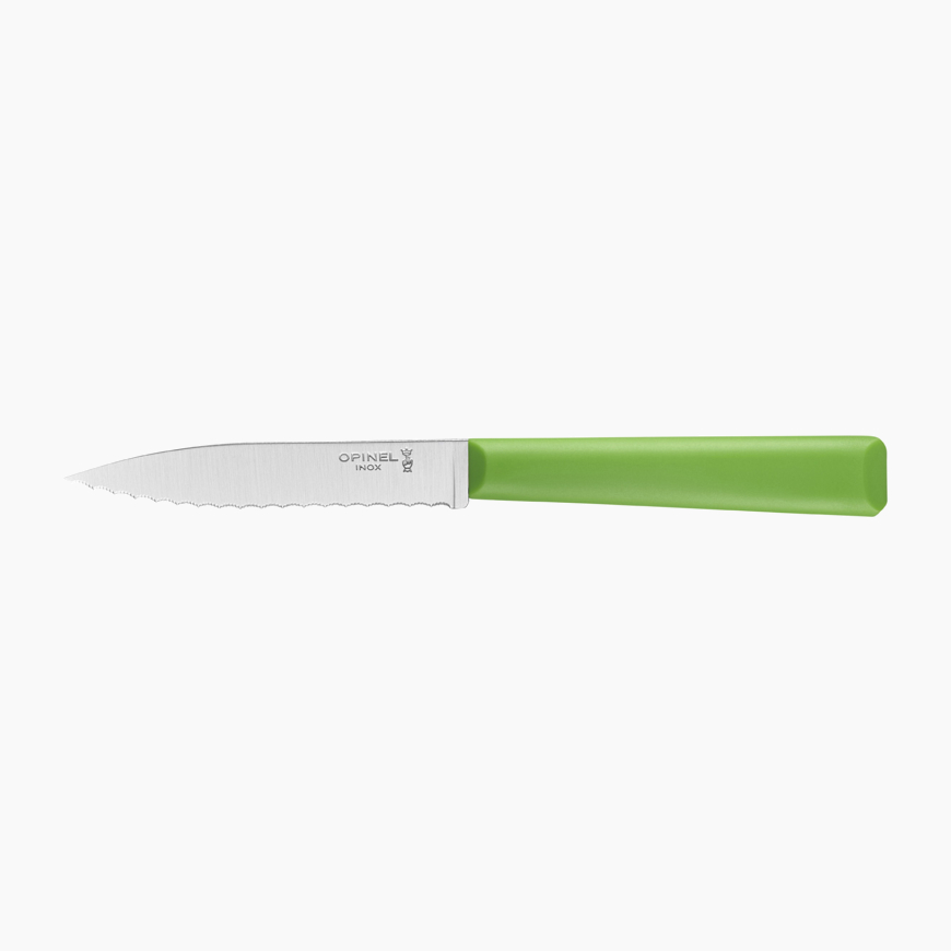 N°313 Serrated Knife Essentiels + Green