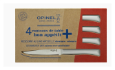 Coffret de 4 couteaux de table Bon Appétit + Nuage