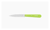 Serrated knife N°113 Green-apple
