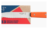Serrated knife N°113 Tangerine