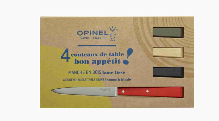 Estuche de 4 cuchillos de mesa N.º 125 Bon Appétit Loft