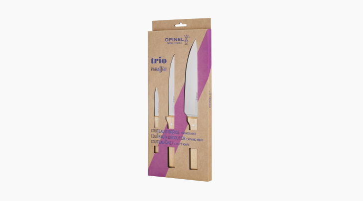 Trio Box  3 Parallèle knives