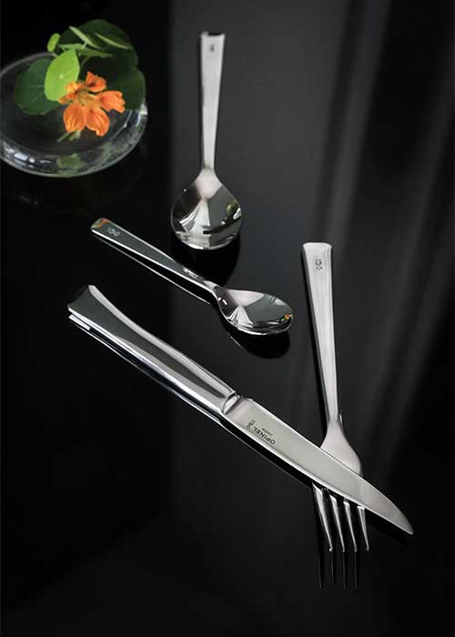 Ménagère Perpétue, cuchillos de mesa, arte de la mesa, opinel, vajilla