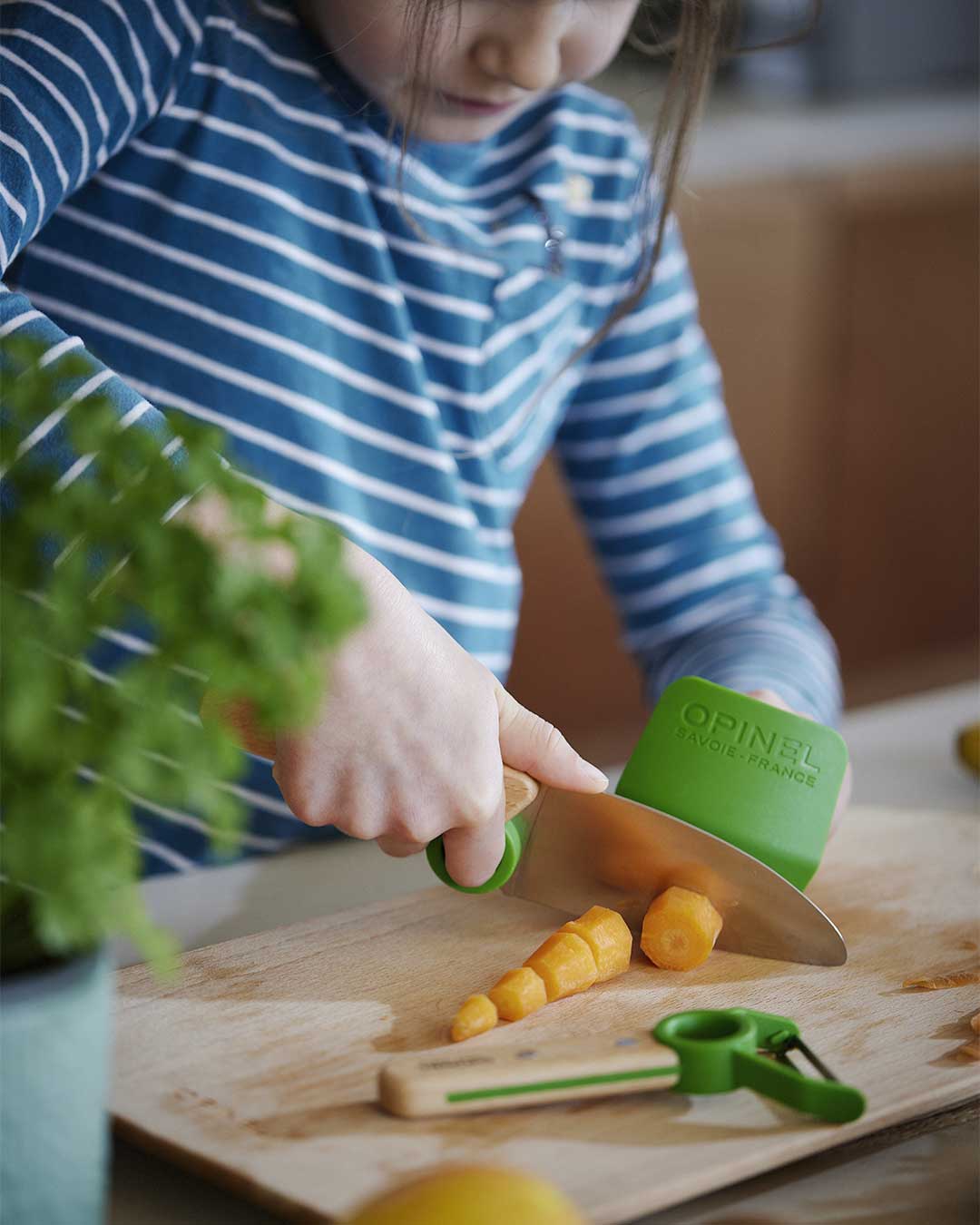 Cooking with your child Opinel Set Le Petit Chef